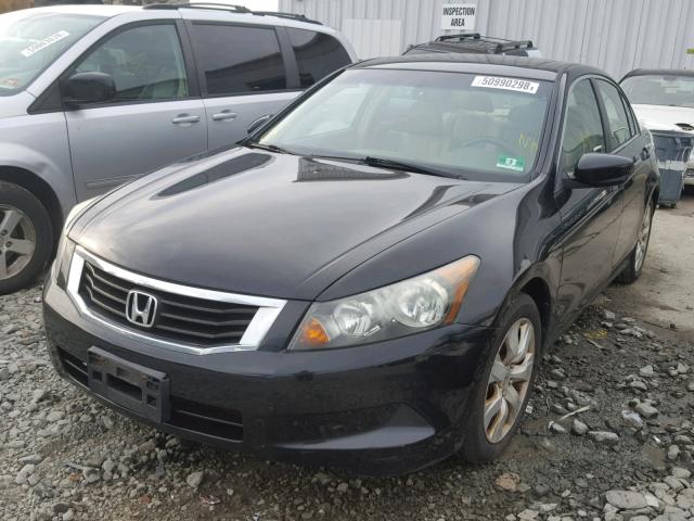 1HGCP26858A105688 - 2008 HONDA ACCORD EXL BLACK photo 2