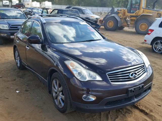 JNKAJ09F58M360991 - 2008 INFINITI EX35 BASE Bənövşəyi foto 1