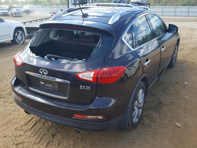 JNKAJ09F58M360991 - 2008 INFINITI EX35 BASE Bənövşəyi foto 4