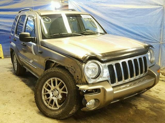 1J4GL58K44W202801 - 2004 JEEP LIBERTY LI TAN photo 1