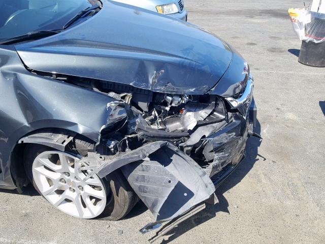 1G11C5SL4FF304592 - 2015 CHEVROLET MALIBU 1LT CHARCOAL photo 9