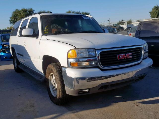 1GKEC16T74J312258 - 2004 GMC YUKON XL C WHITE photo 1