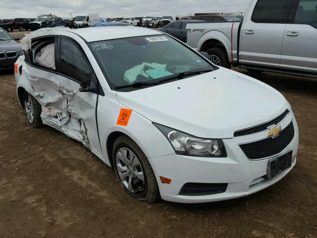 1G1PA5SH1E7251970 - 2014 CHEVROLET CRUZE LS WHITE photo 1