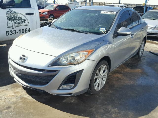 JM1BL1S5XA1184759 - 2010 MAZDA 3 S GRAY photo 2