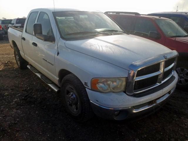 3D7KA286X3G723015 - 2003 DODGE RAM 2500 S Սպիտակ լուսանկար 1