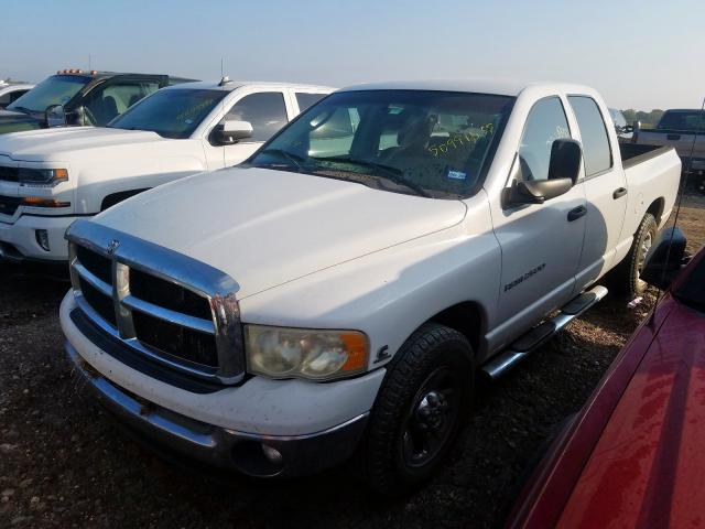 3D7KA286X3G723015 - 2003 DODGE RAM 2500 S Սպիտակ լուսանկար 2