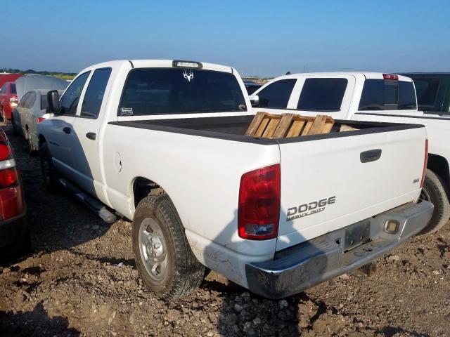 3D7KA286X3G723015 - 2003 DODGE RAM 2500 S Սպիտակ լուսանկար 3