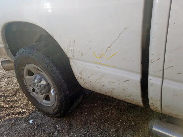 3D7KA286X3G723015 - 2003 DODGE RAM 2500 S Սպիտակ լուսանկար 9