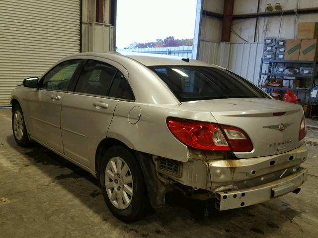 1C3LC46K67N645239 - 2007 CHRYSLER SEBRING SILVER photo 3