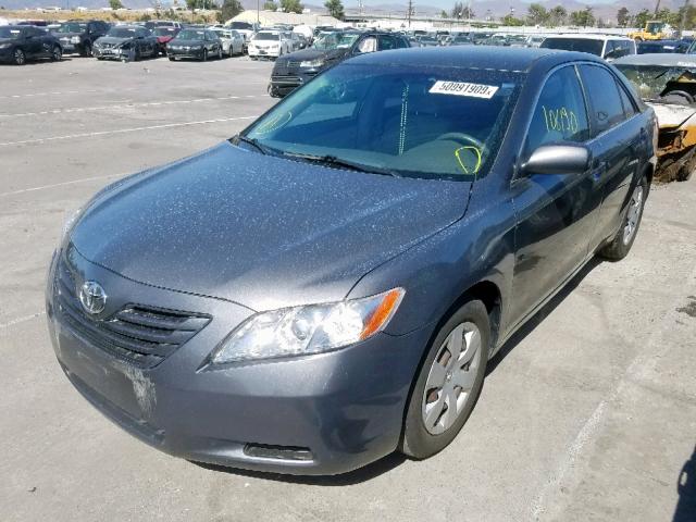 4T4BE46K89R100803 - 2009 TOYOTA CAMRY BASE GRAY photo 2