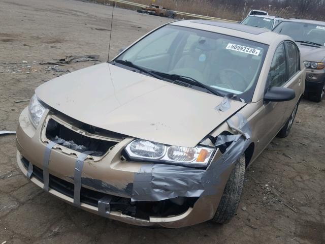 1G8AL58BX6Z192122 - 2006 SATURN ION LEVEL GOLD photo 2