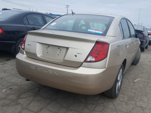 1G8AL58BX6Z192122 - 2006 SATURN ION LEVEL GOLD photo 4