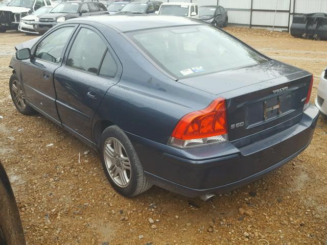 YV1RS592582684170 - 2008 VOLVO S60 2.5T GRAY photo 3