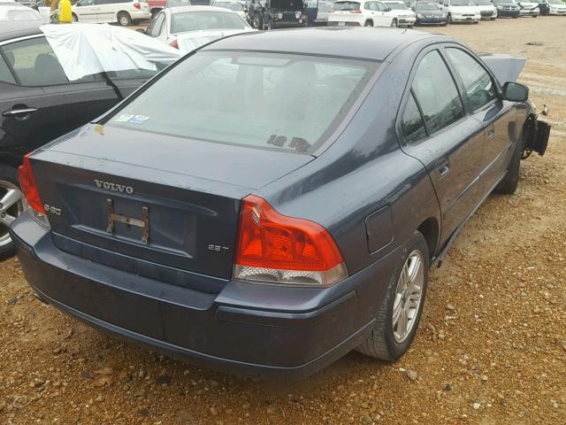 YV1RS592582684170 - 2008 VOLVO S60 2.5T GRAY photo 4
