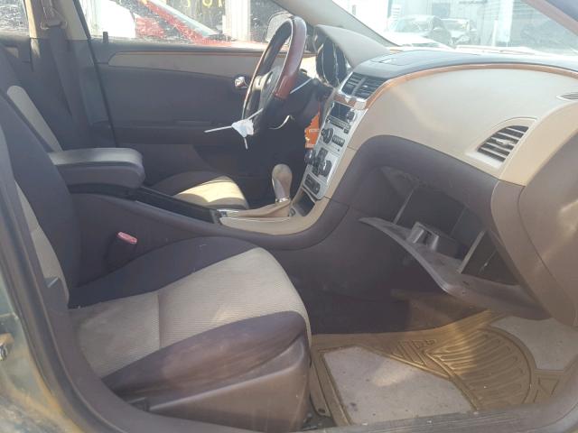 1G1ZH57B99F214170 - 2009 CHEVROLET MALIBU 1LT BLUE photo 5