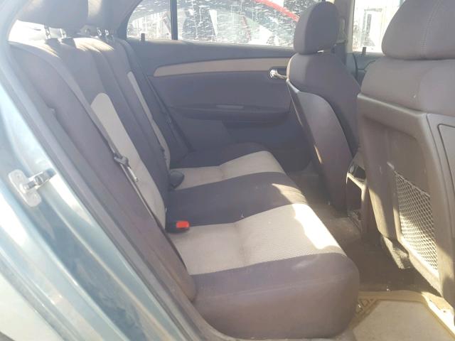 1G1ZH57B99F214170 - 2009 CHEVROLET MALIBU 1LT BLUE photo 6