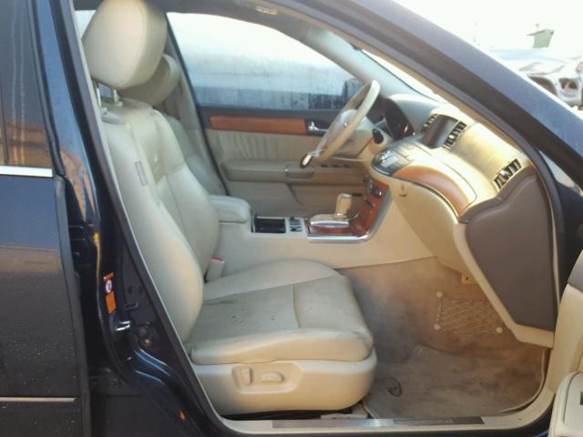 JNKBY01E16M202227 - 2006 INFINITI M45 BASE BLUE photo 5