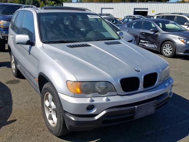 5UXFA53592LV71076 - 2002 BMW X5 3.0I GRAY photo 1