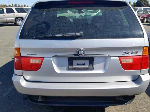 5UXFA53592LV71076 - 2002 BMW X5 3.0I GRAY photo 9