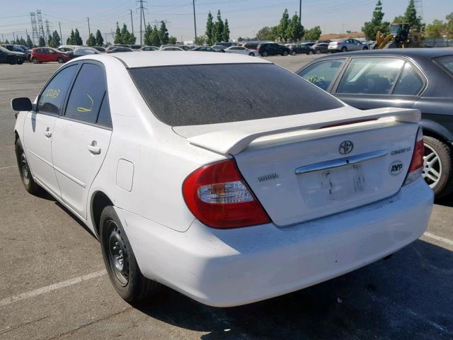 4T1BE32K95U549055 - 2005 TOYOTA CAMRY LE WHITE photo 3