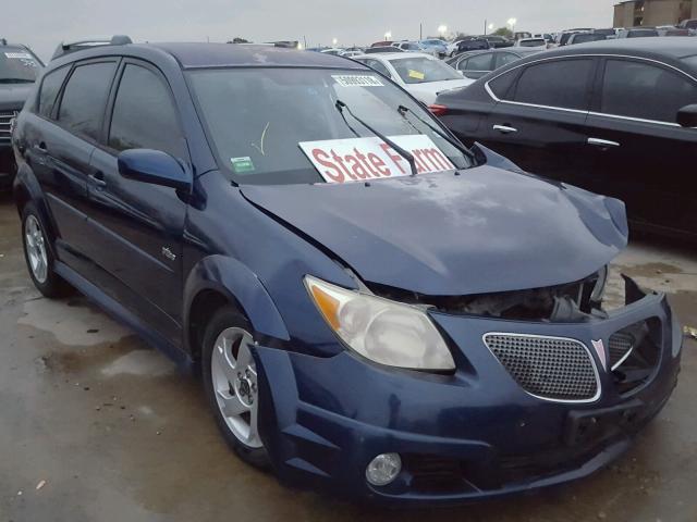 5Y2SL65867Z409448 - 2007 PONTIAC VIBE BLUE photo 1