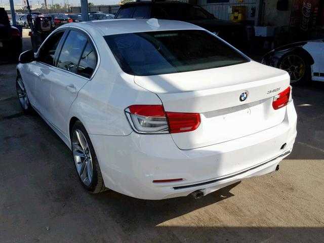 WBA8B3G53JNV01398 - 2018 BMW 340 I WHITE photo 3