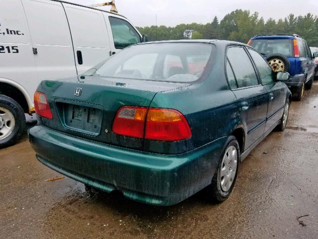 2HGEJ6614YH524234 - 2000 HONDA CIVIC BASE Yaşıl foto 4