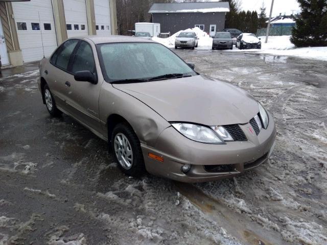 1G2JB52F547368687 - 2004 PONTIAC SUNFIRE SL BEIGE photo 1