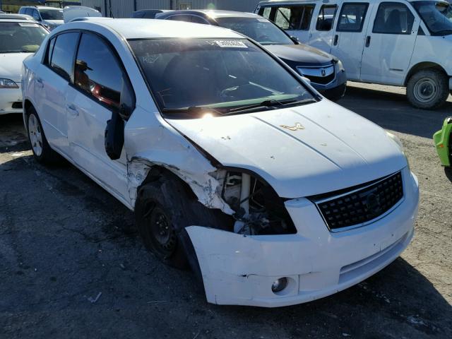 3N1AB61E18L743621 - 2008 NISSAN SENTRA 2.0 WHITE photo 1