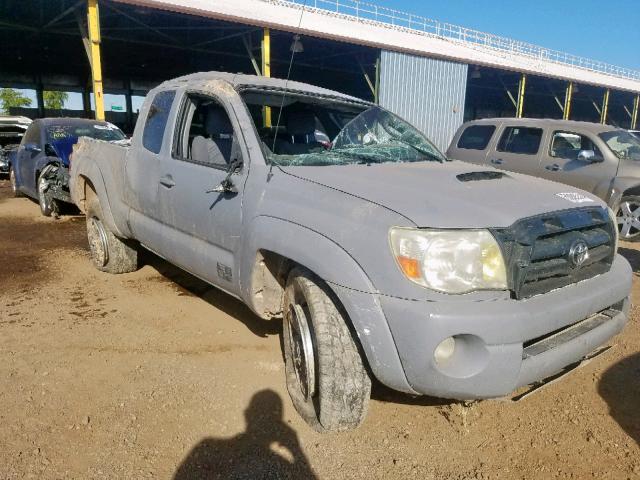 5TETU62N27Z355582 - 2007 TOYOTA TACOMA PRE GRAY photo 1