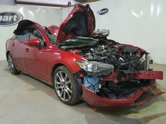 JM1GJ1W60E1116698 - 2014 MAZDA 6 GRAND TO RED photo 1