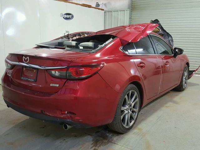 JM1GJ1W60E1116698 - 2014 MAZDA 6 GRAND TO RED photo 4