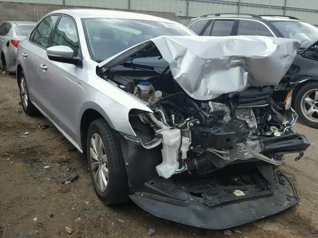 1VWAT7A35EC121235 - 2014 VOLKSWAGEN PASSAT S SILVER photo 1