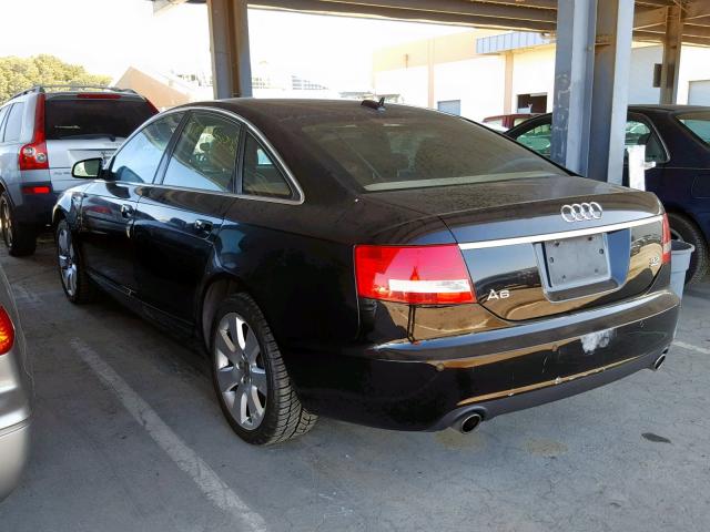 WAUDH94F86N164540 - 2006 AUDI A6 3.2 QUA BLACK photo 3