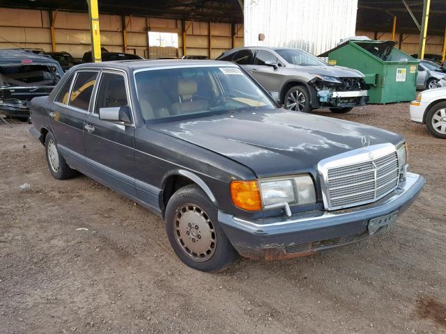 WDBCA3502KA437484 - 1989 MERCEDES-BENZ 420SEL GRAY photo 1