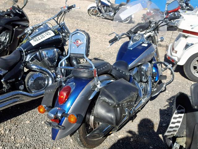 JKAVN2D158A023067 - 2008 KAWASAKI VN900 D BLUE photo 4