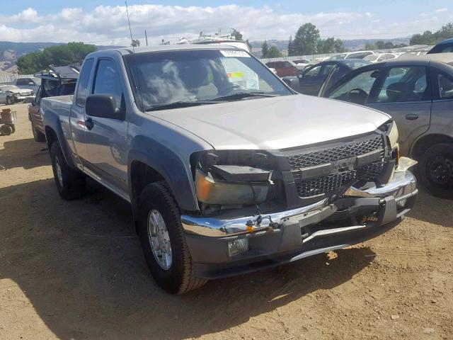 1GCDS196858207544 - 2005 CHEVROLET COLORADO GRAY photo 1