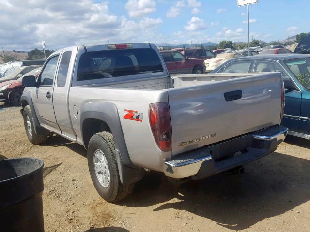 1GCDS196858207544 - 2005 CHEVROLET COLORADO GRAY photo 3