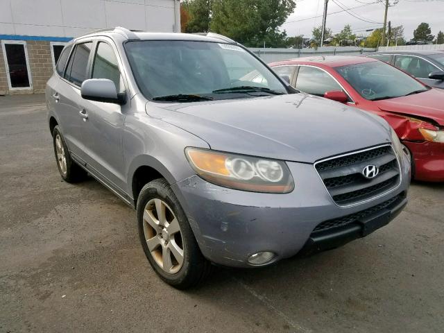 5NMSH13E97H063669 - 2007 HYUNDAI SANTA FE S SILVER photo 1