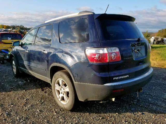 1GKKVPED5BJ382316 - 2011 GMC ACADIA SLE BLUE photo 3