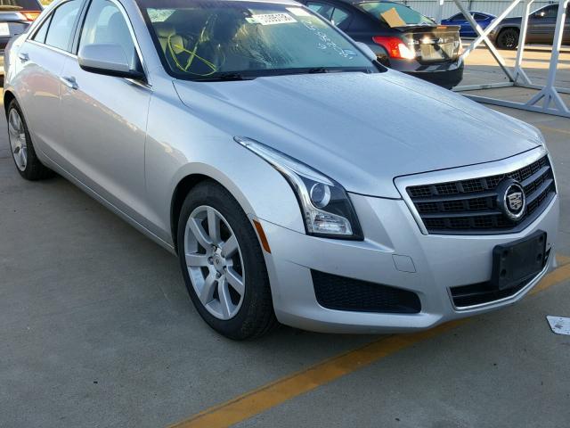 1G6AA5RA5D0138247 - 2013 CADILLAC ATS SILVER photo 1