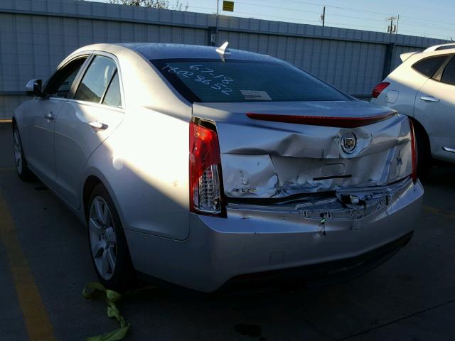 1G6AA5RA5D0138247 - 2013 CADILLAC ATS SILVER photo 3