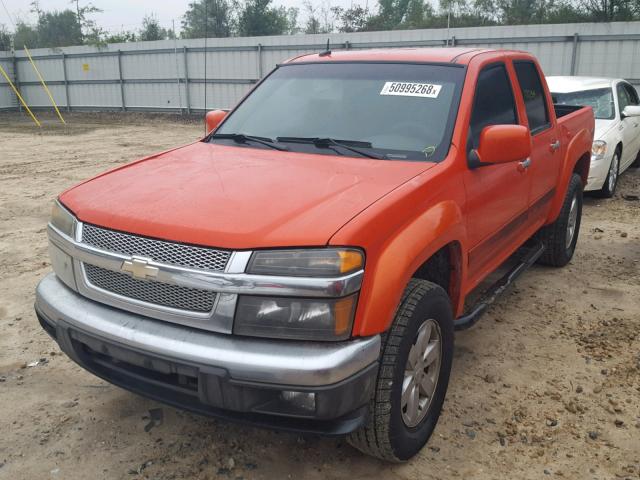 1GCJSDDE2A8108991 - 2010 CHEVROLET COLORADO L ORANGE photo 2