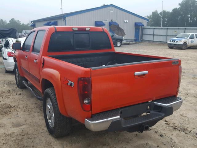 1GCJSDDE2A8108991 - 2010 CHEVROLET COLORADO L ORANGE photo 3