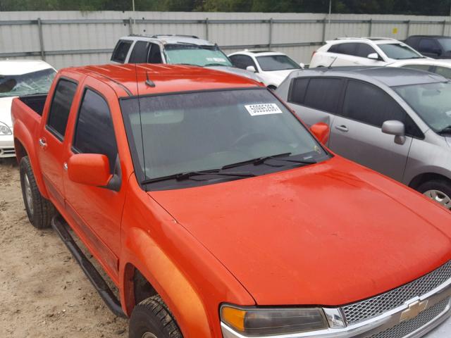 1GCJSDDE2A8108991 - 2010 CHEVROLET COLORADO L ORANGE photo 9