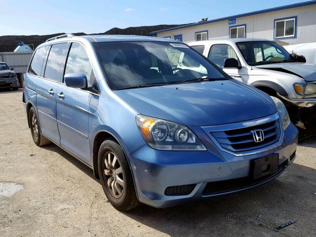 5FNRL38678B063022 - 2008 HONDA ODYSSEY EX BLUE photo 1