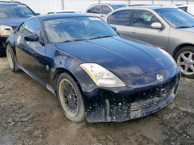 JN1AZ34D33T100768 - 2003 NISSAN 350Z COUPE BLACK photo 1