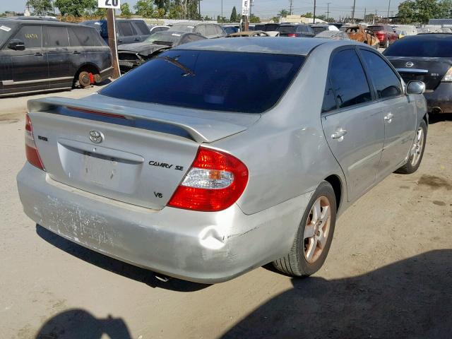 4T1BF32K33U560885 - 2003 TOYOTA CAMRY LE SILVER photo 4