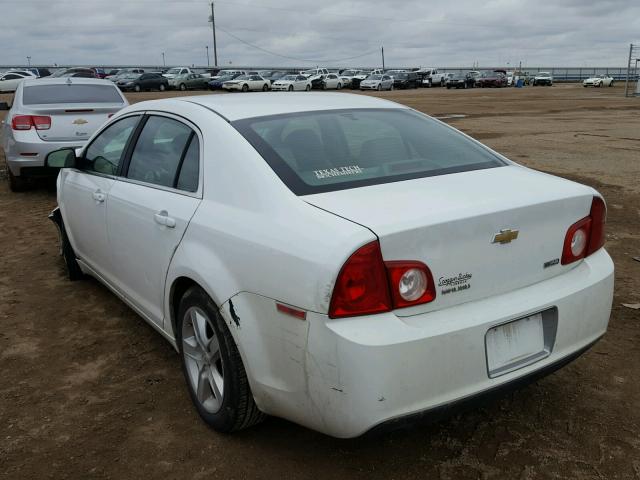 1G1ZA5E00A4101651 - 2010 CHEVROLET MALIBU LS 白色 照片 3