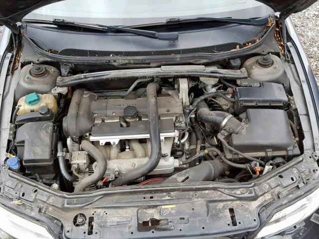 YV1RH592182693317 - 2008 VOLVO S60 2.5T GRAY photo 7